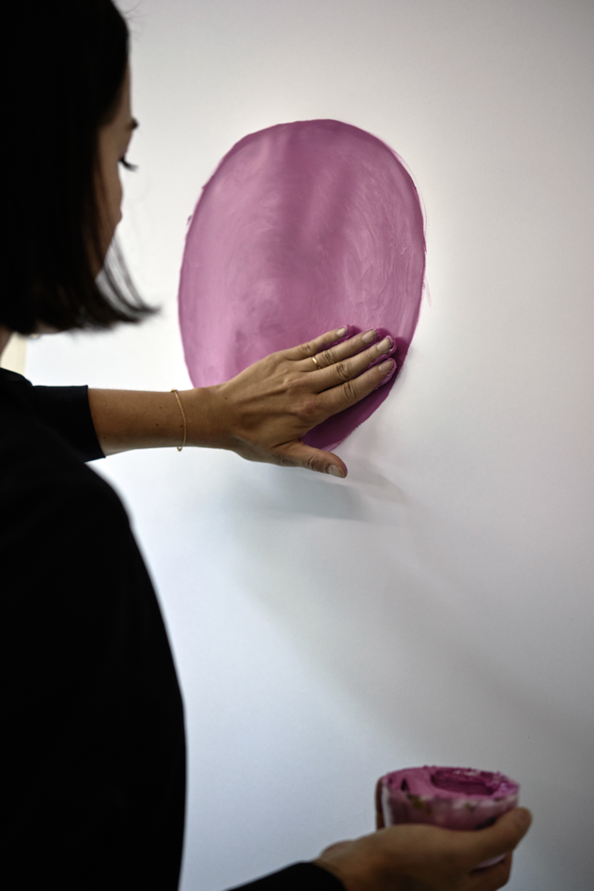 Sandrine Grossenbacher, Maltherapie, Bild malen