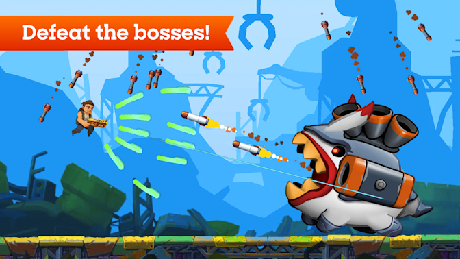 Mr Autofire - Defeat the bosses!