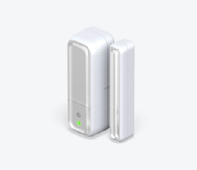 Side angle view of Hive Window or Door Sensor on a white background
