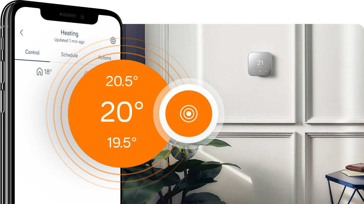 Hive Mini Thermostat Smart Thermostats Hive Home Hive Home