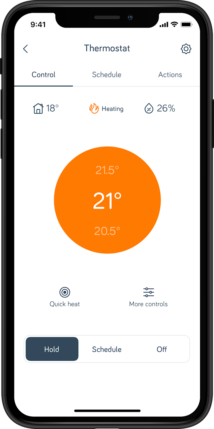Hive Thermostat Smart Hive Thermostat & Heating Control Hive Home IE