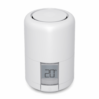 Front facing view of Hive Radiator Valve on white background