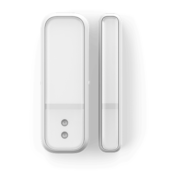 Front facing view of Hive Window or Door Sensor on a white background