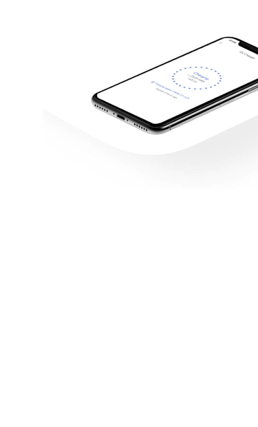 Smartphone lying down showing EV charging controls on the Hive app, on a white background