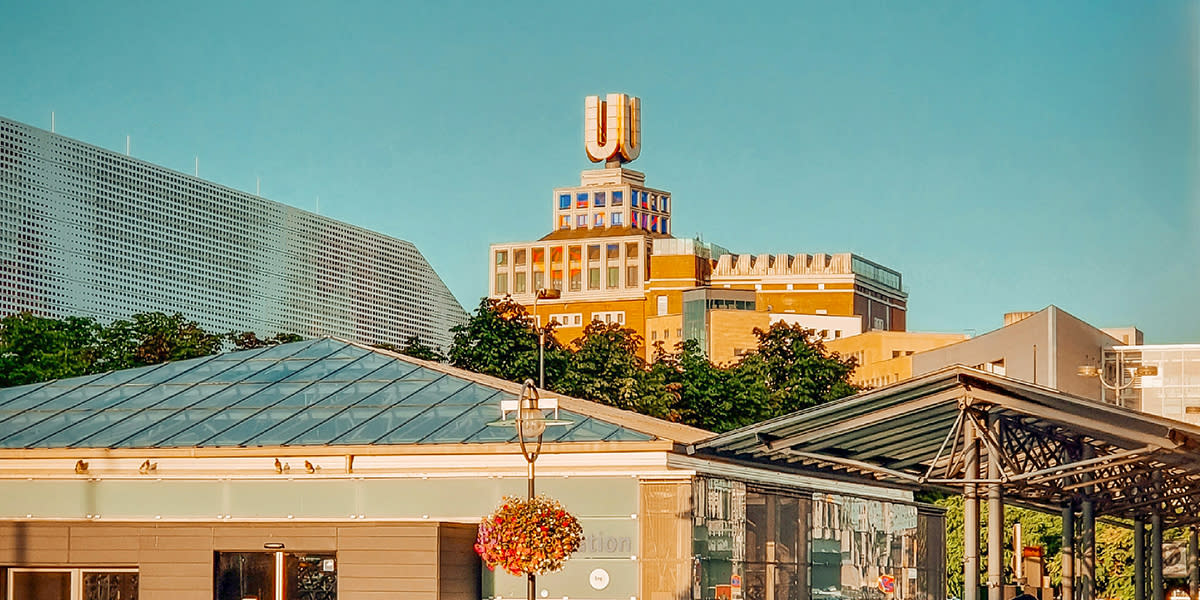 View of the U-tower, Dortmund