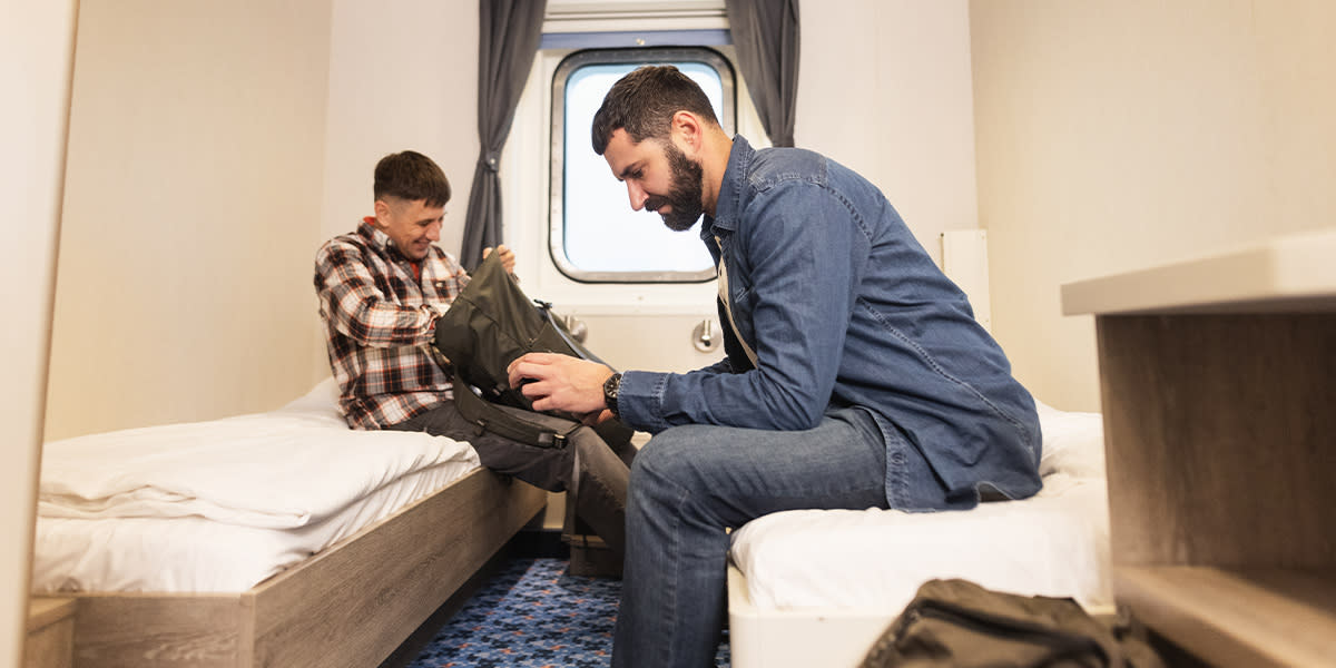 Standard 2 bed Sea View Cabins Luna Seaways / Aura Seaways