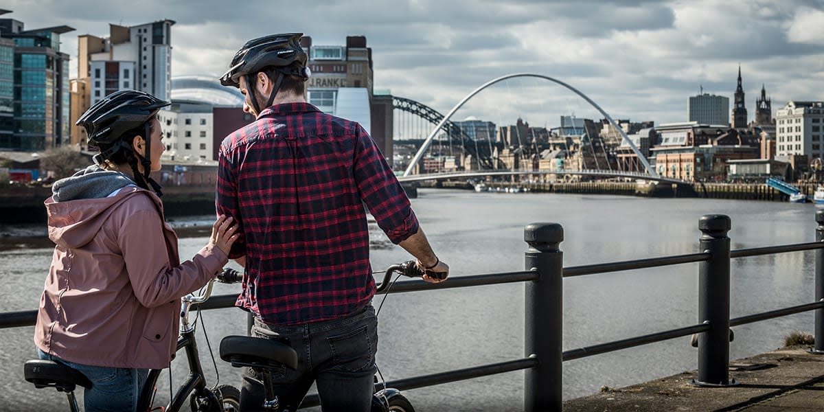 Cycling Quayside