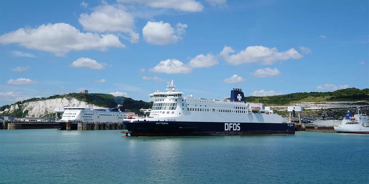 Dunkirk to Dover Ferries to the UK DFDS