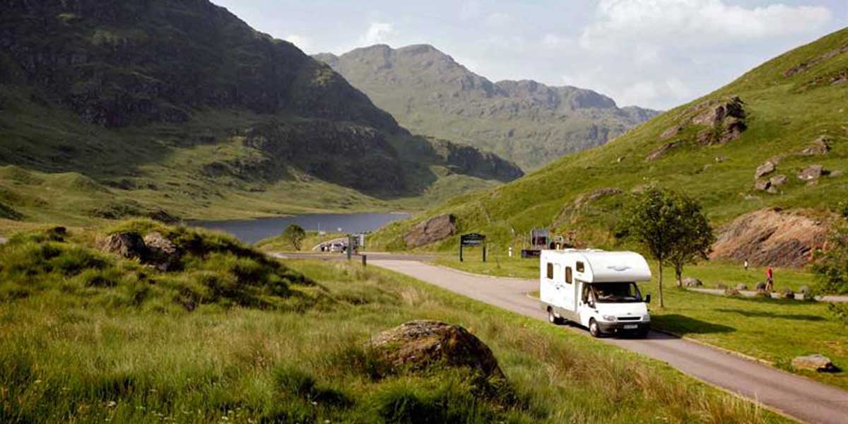 Camping i Skotland