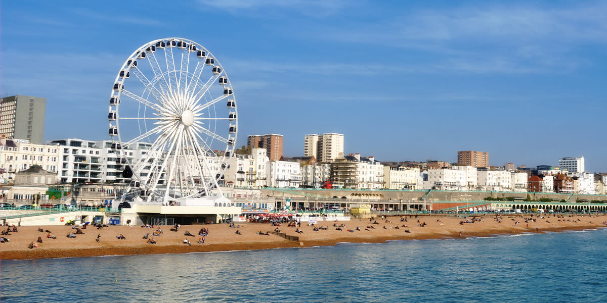 Brighton sea front