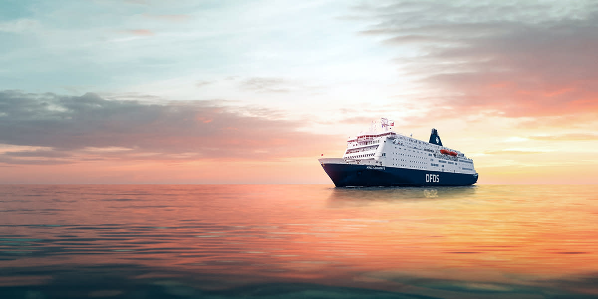 King Seaways på ruten Newcastle-Amsterdam