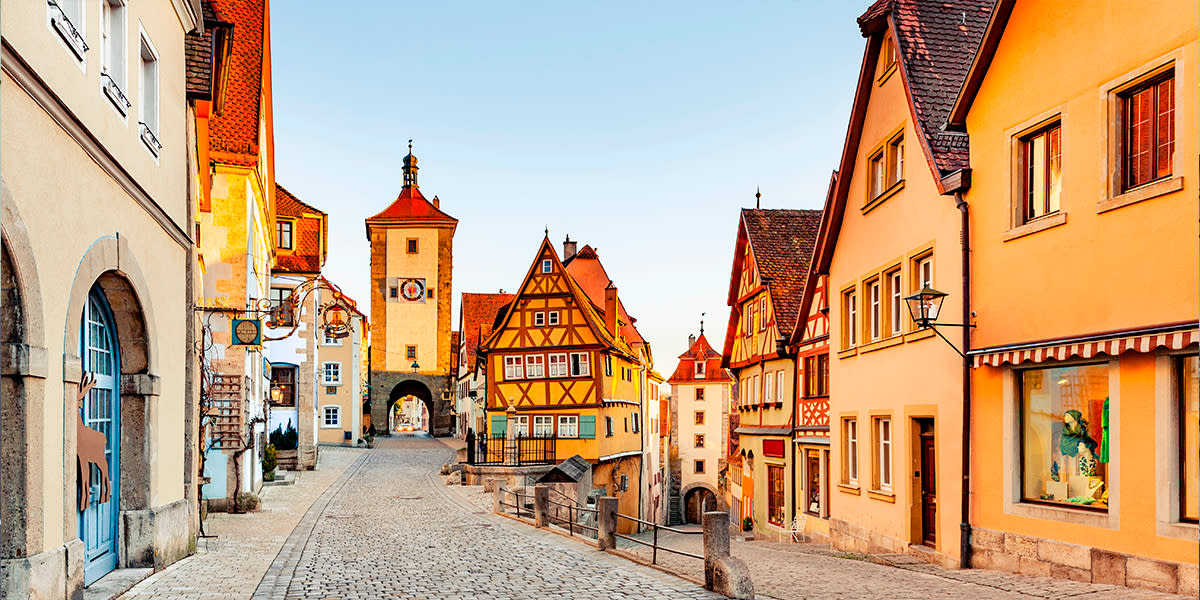 Plönlein in Rothenburg ob der Tauber