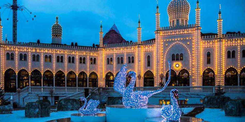 christmas in tivoli gardens denmark travel guides dfds