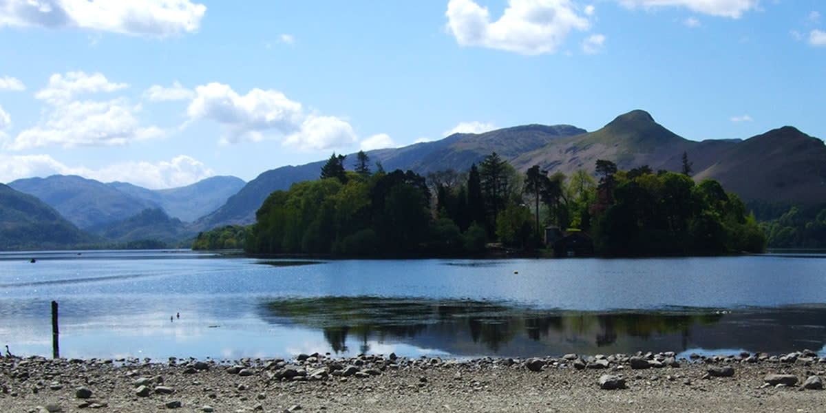 Lake district in Cumbria