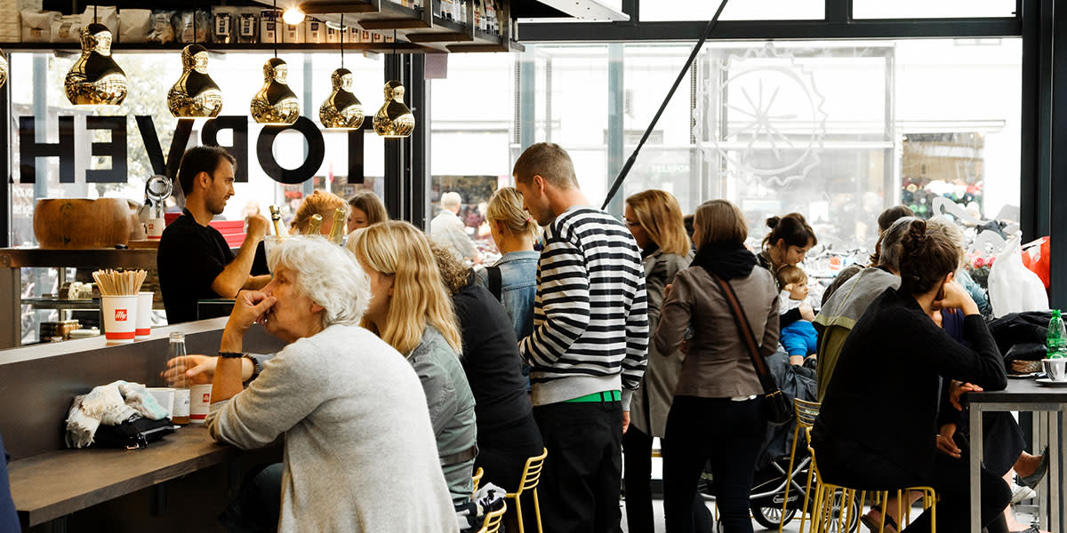 Food court, Copenhagen -  Photo Credit: Mikkel Heriba