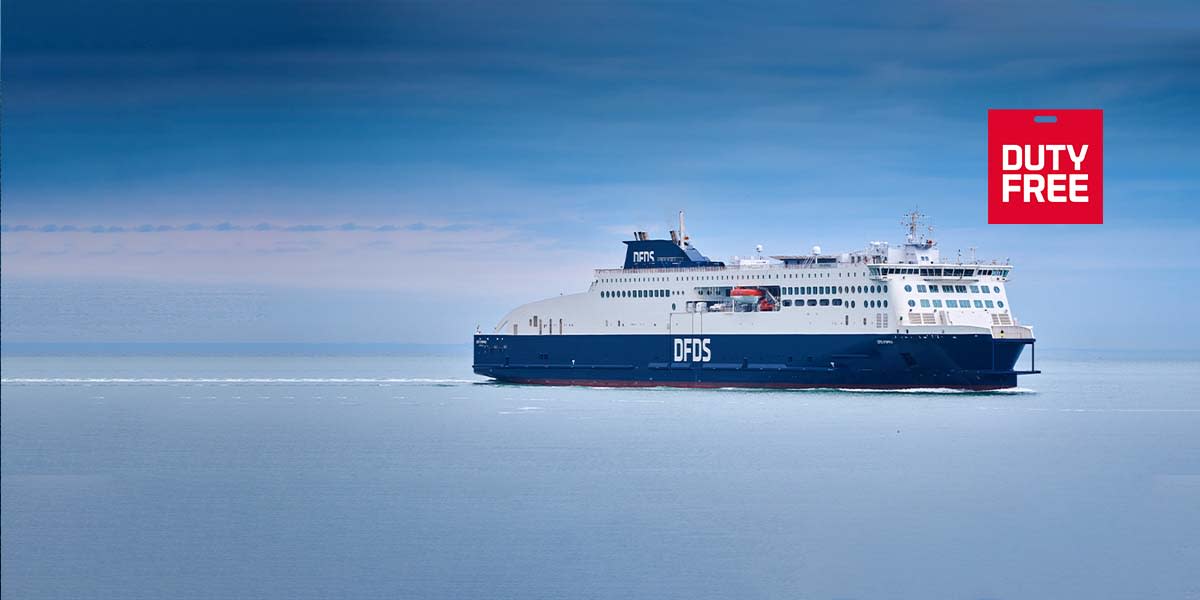 DFDS Cote D-Opale Ship with Duty Free