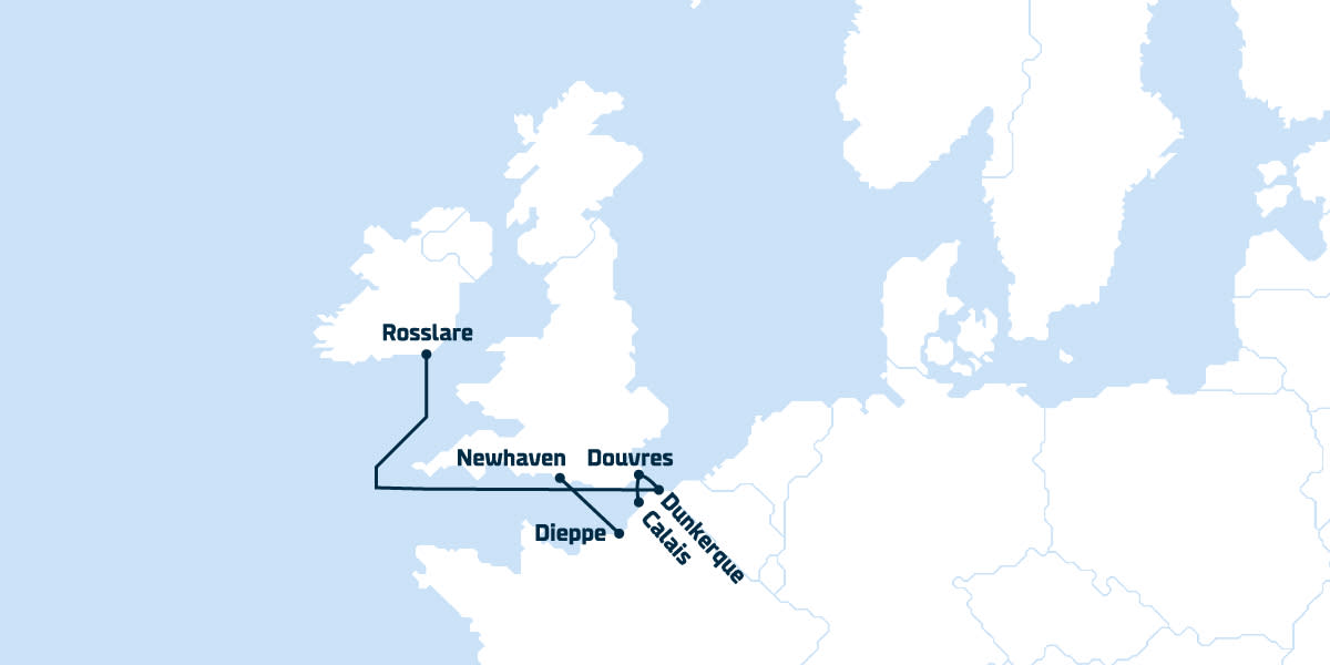 Channel route map