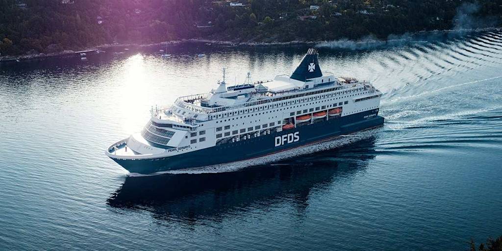 Pearl Seaways i Oslofjorden Pearl Seaways i Oslofjorden