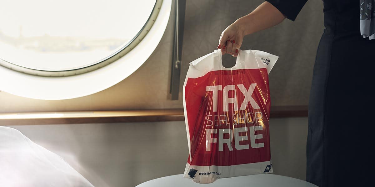 DFDS Businesscruise - taxfree bag