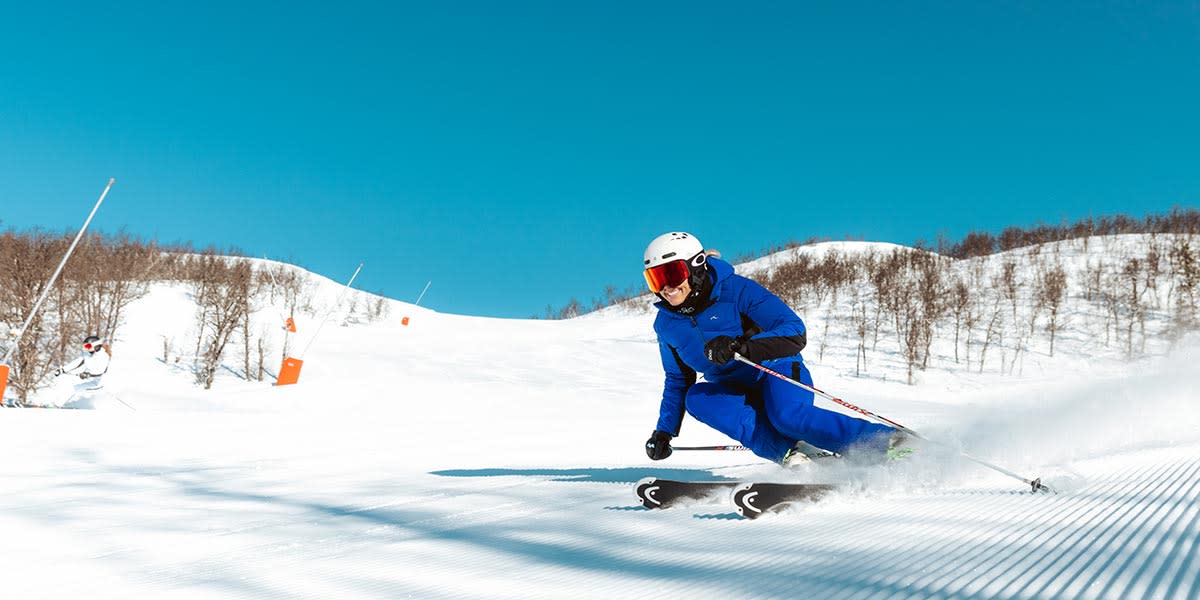 Skikørsel på Geilo i Norge