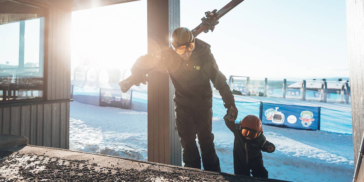 Hafjell Father and son - Credit Alpinco