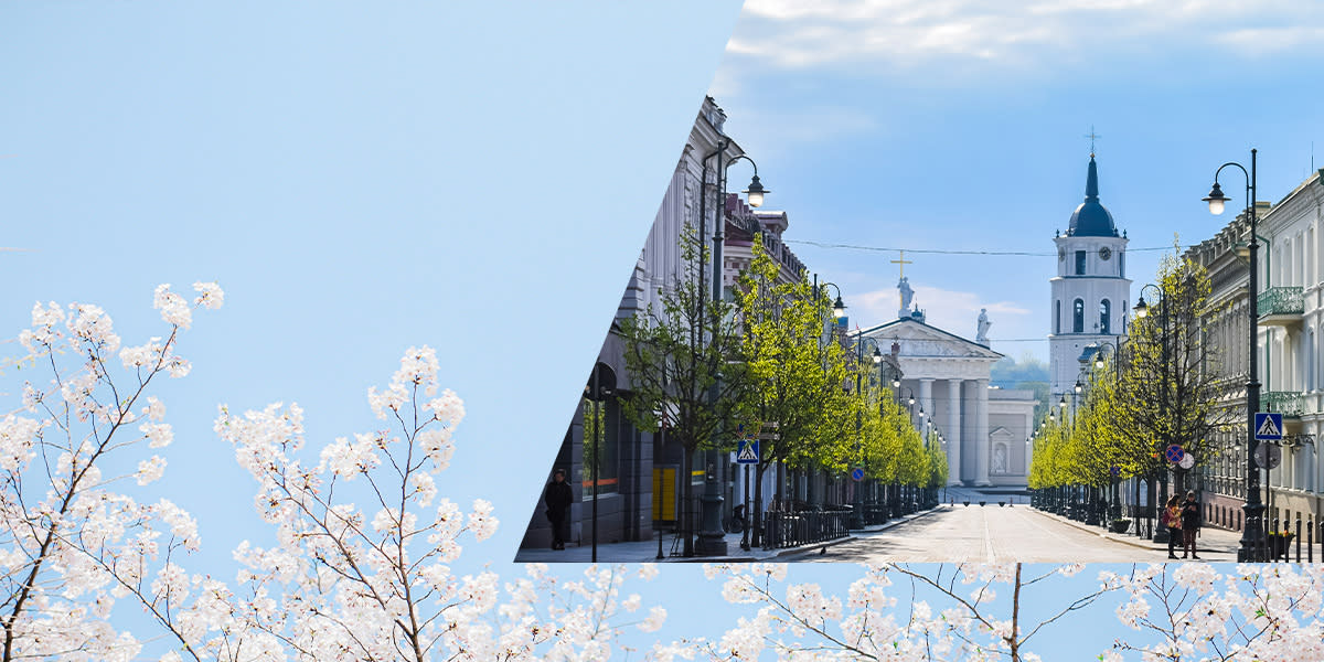 Vilnius in spring