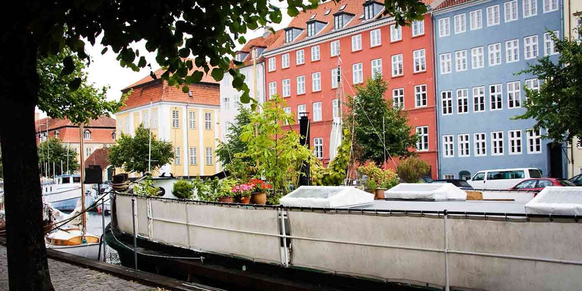 Boat in Christianshavn Copenhagen