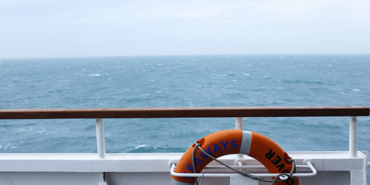 Enjoy the open sea onboard DFDS ferries