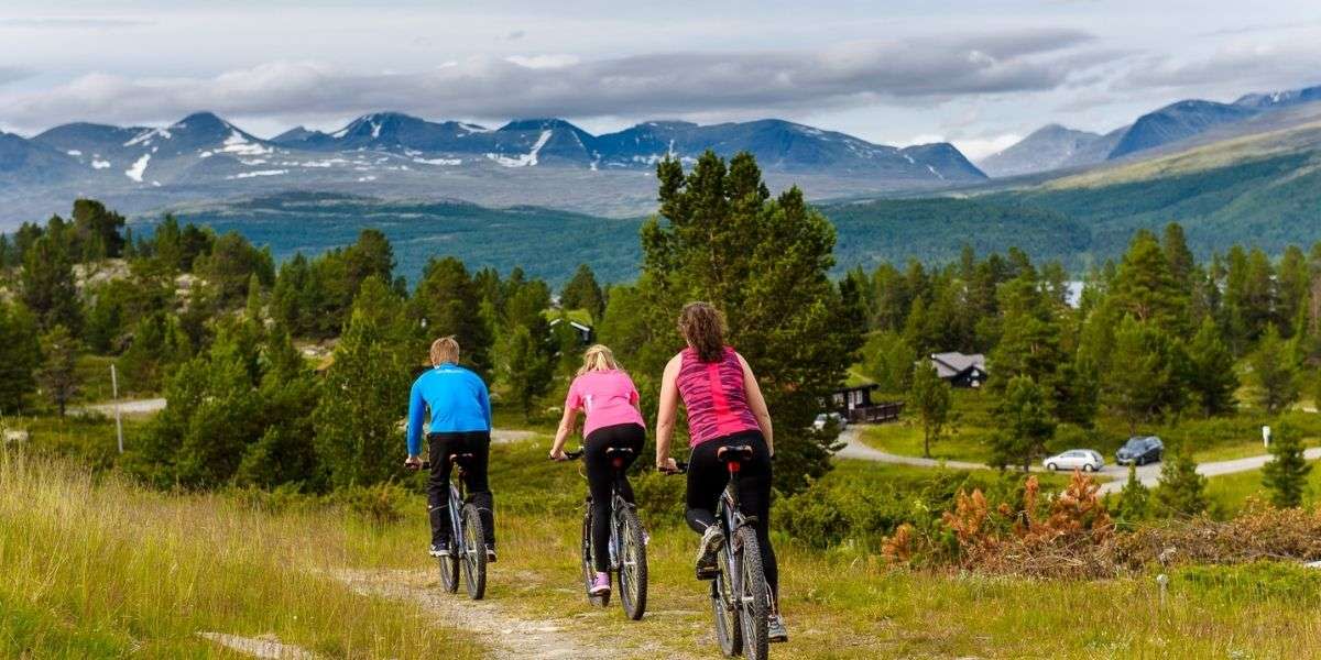 Cycling in Norway -  VisitLillehammer photo Ian Brodie