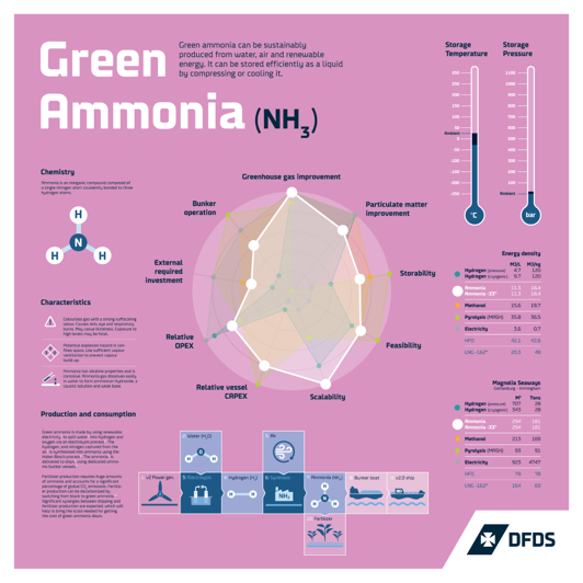 Green ammonia poster