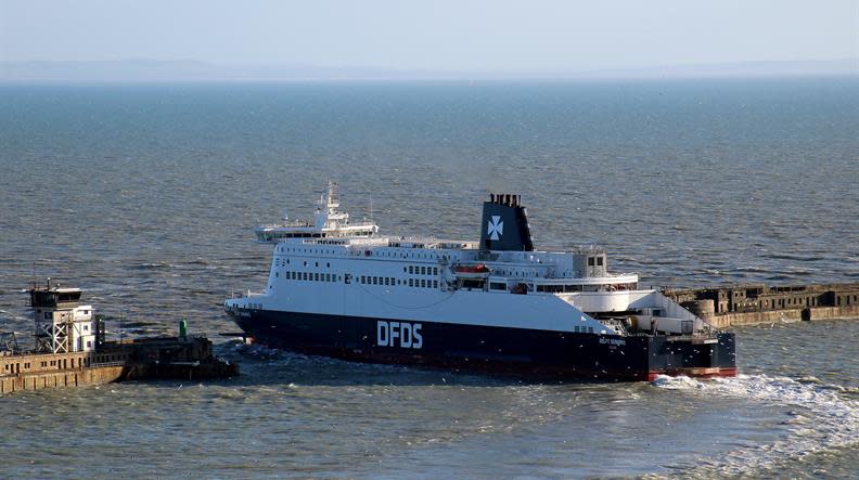 DFDS Delft Seaways Dover Jan John Bryant