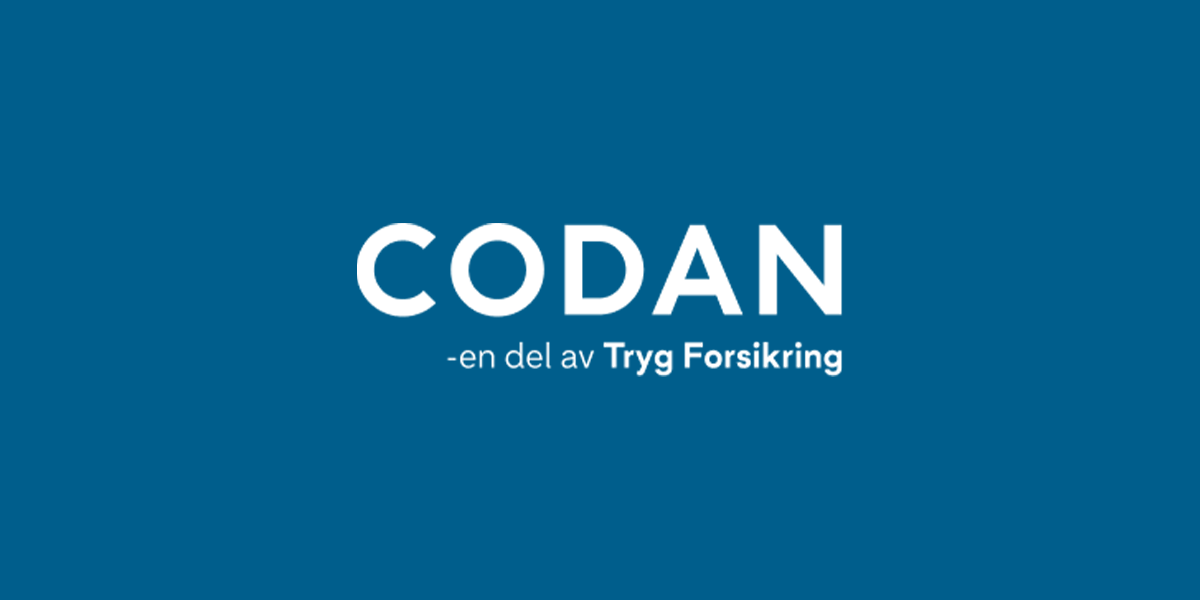 Codan - en del av Tryg Forsikring Codan - logo