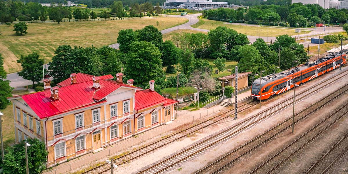 Paldiski train station, Estonia