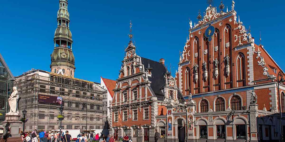 Riga on a sunny day