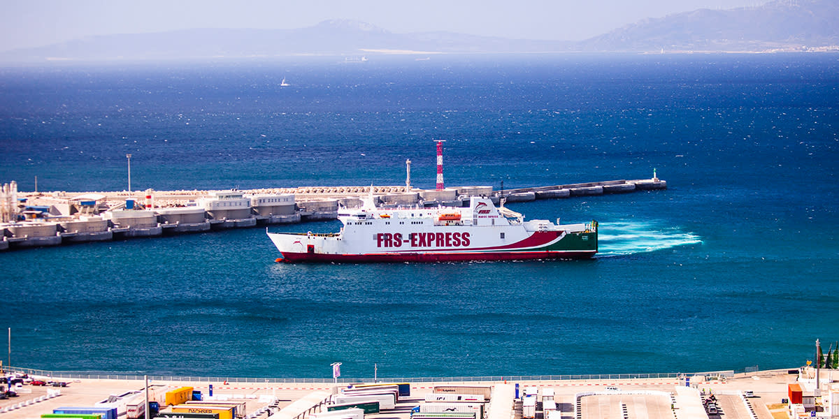 Algeciras Tanger Med route