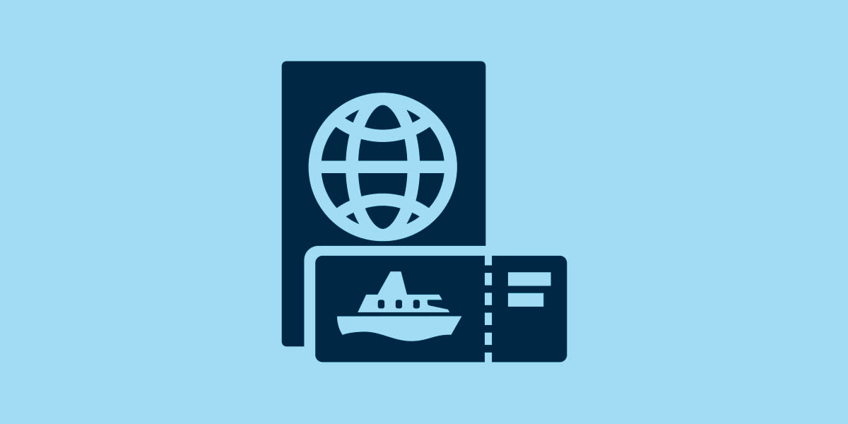 Travel documents icon