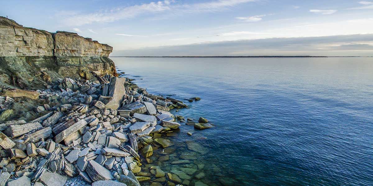 Coastline in Estonia