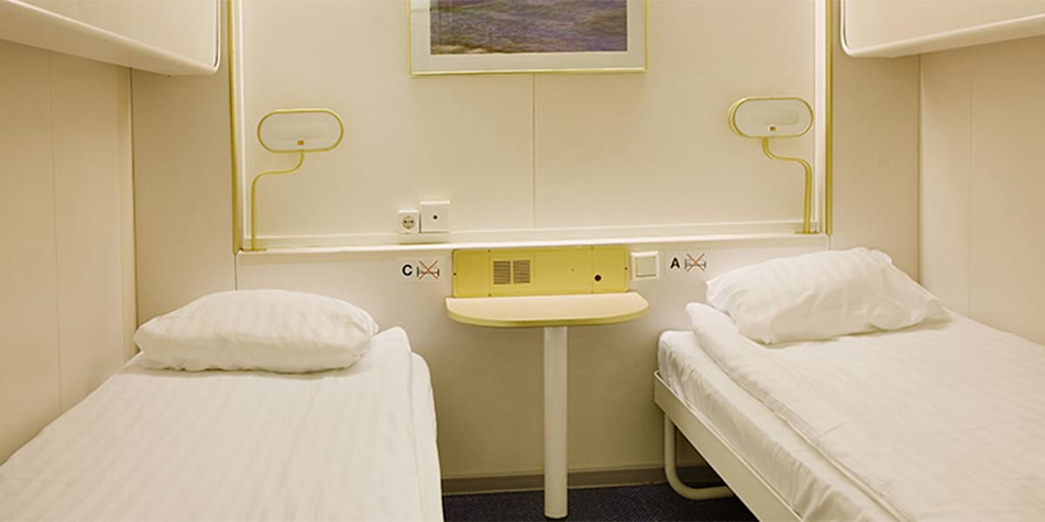 Standard Inside Cabin Copenhagen To Oslo Dfds