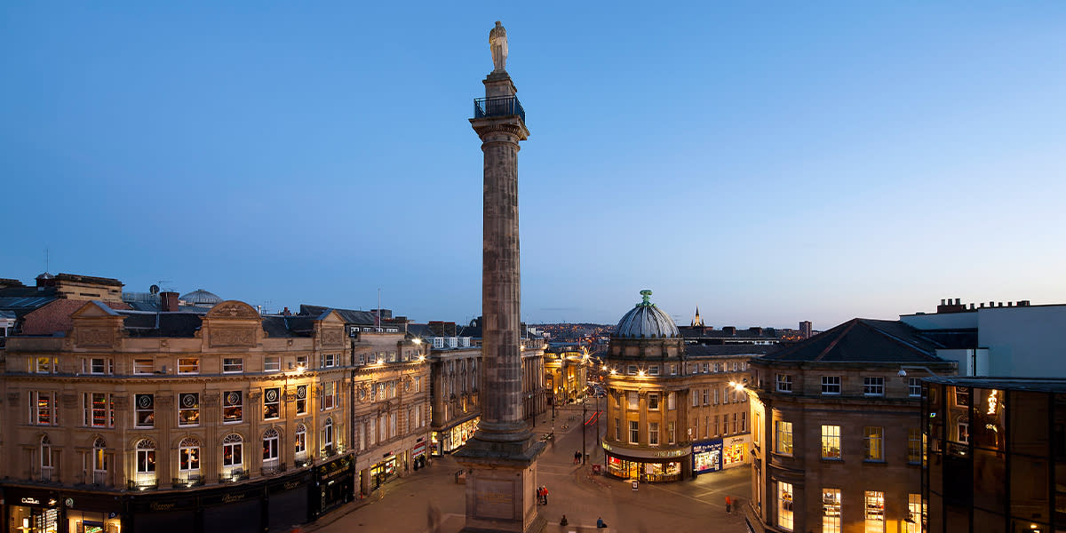 Grey's Monument in Newcastle 