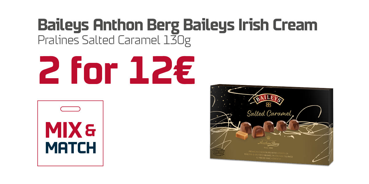 5266 DFDS P4 2022 - Web Panels 1200x600px GERMAN AW.11 - Baileys Anthon Berg Baileys Irish Cream Pralines Salted Caramel