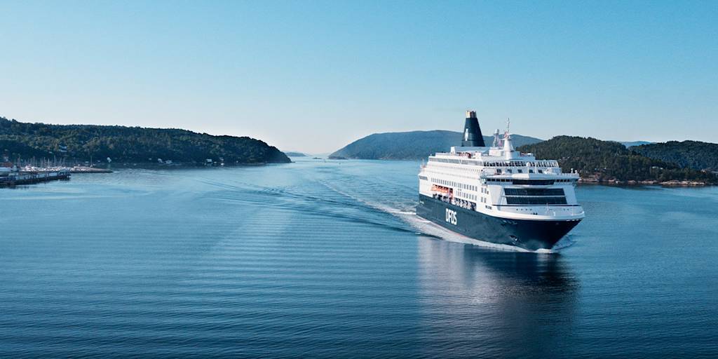 Pearl Seaways på vej inn Oslofjorden