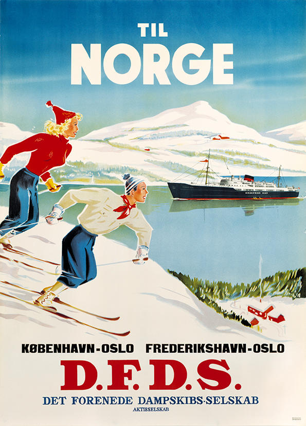 car-018 Poster tradition, Til Norge