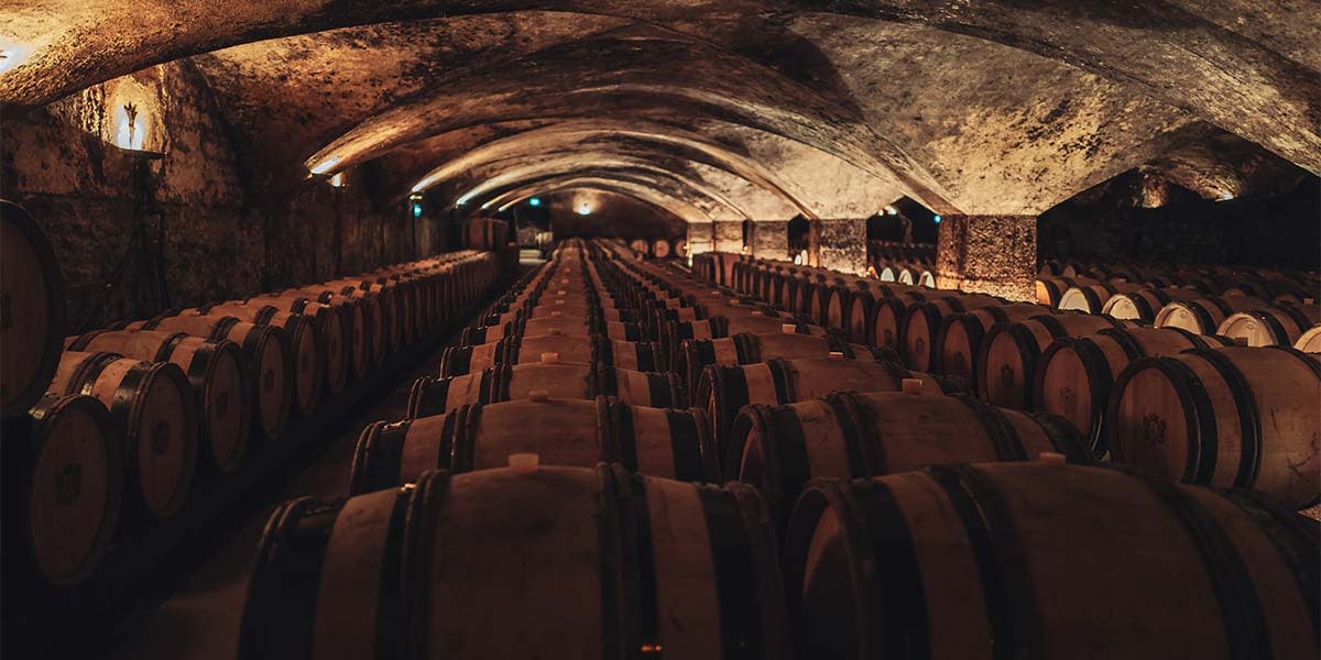 Barrels of wine - Winemakers Dinner
