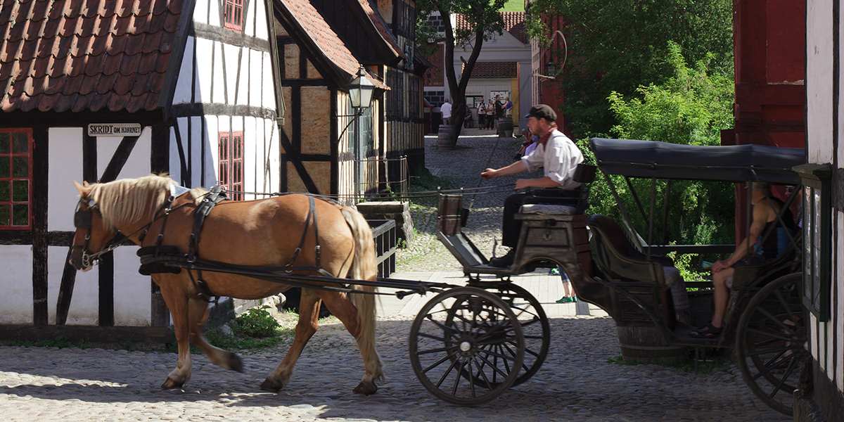 Aarhus - Visitdenmark -  den gamle by Photocredit Kim Wyon