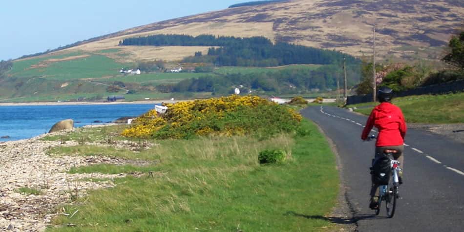 Isle of arran Scotland cycling