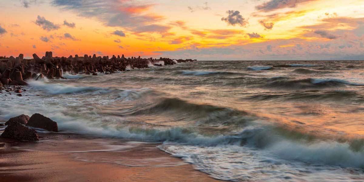 Latvia's Baltic Sea