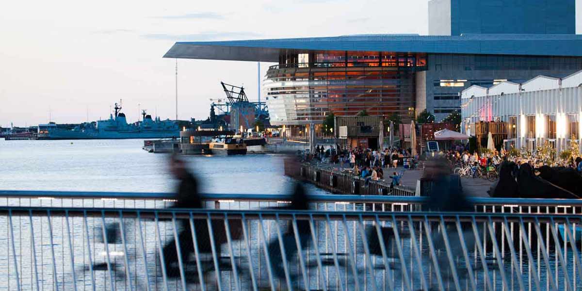 The opera house in Copenhagen The opera house in Copenhagen