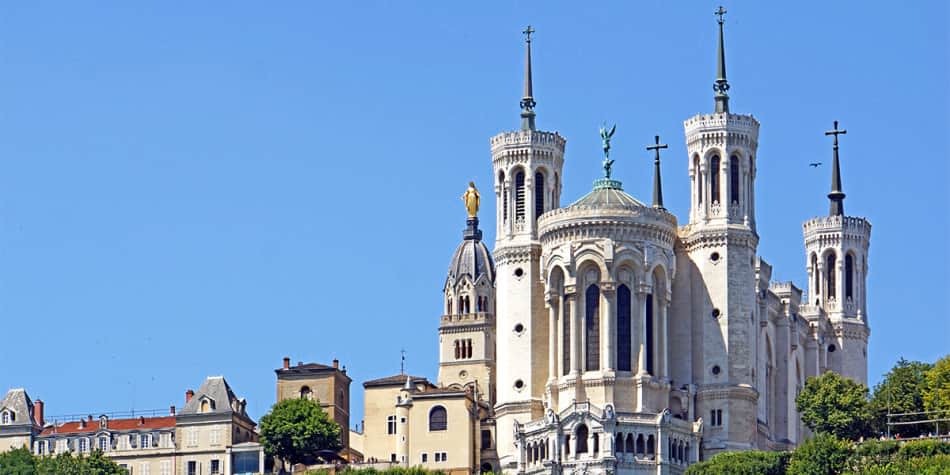 Lyon - Basilica of Notre-Dame de Fourvière