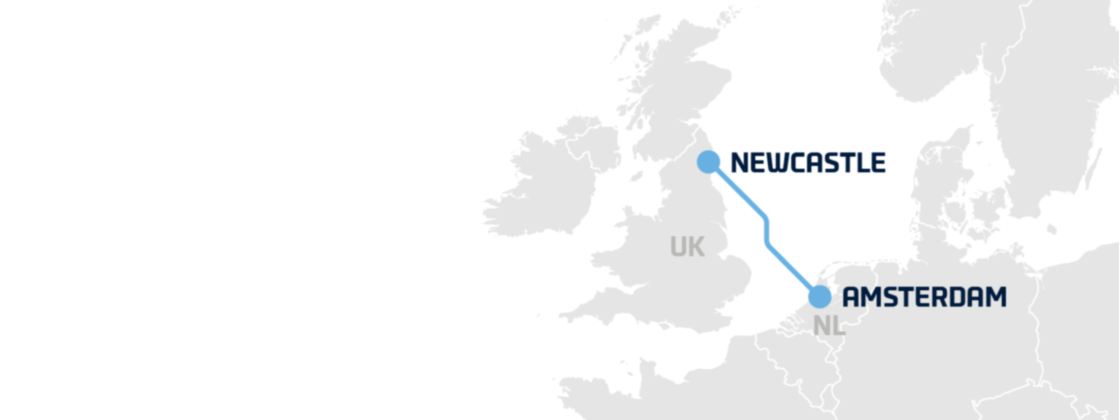 Amsterdam Newcastle freight shipping | Routes & Schedules | DFDS (INT)