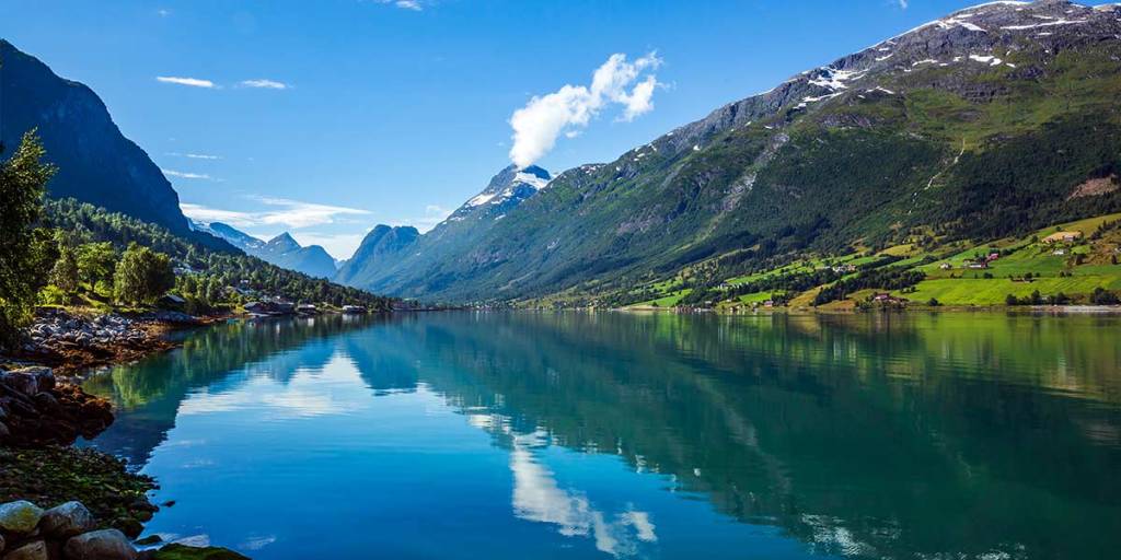 Norway Fjord Geirangerfjord